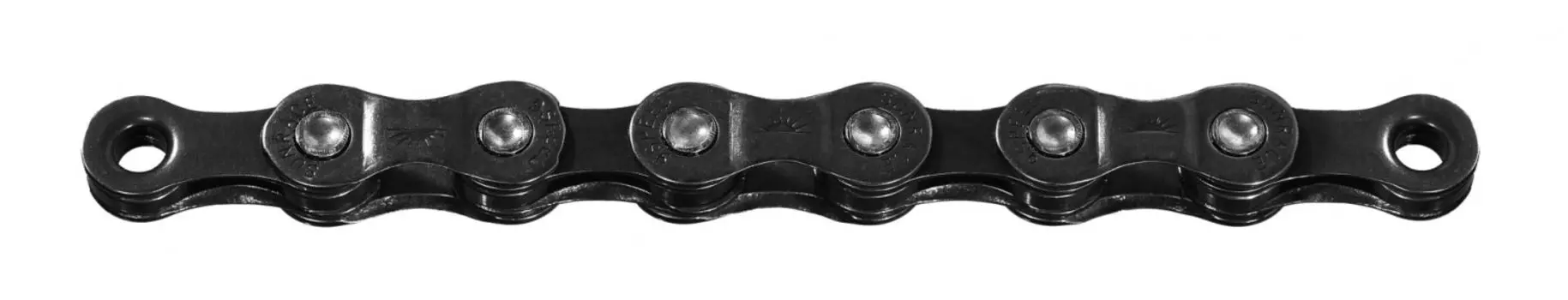 Цепь велосипедная SUNRACE CNM94.116Q.BS0.BX, 9 скоростей, 116 звеньев, с замком, черный, 06-201553