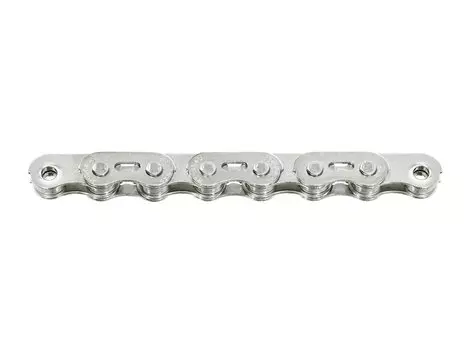 Цепь велосипедная SunRace CNX46 1S(1/8"), 112Links, w/GP, Silver, CNX46.112P.SS0