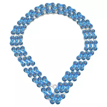 Цепь велосипедная TAYA , 12 скоростей, 126L, с замком, в торговой упаковке, (аналог PC-1290/M9100), GALAXY, TOLV-121