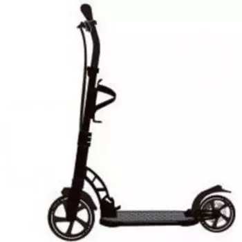 Самокат COD-X 5.0, двухколёсный, складной, дисковый тормоз, чёрный, 00-180039