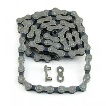 Цепь велосипедная Vinca Sport, односкоростная, 1/2"X1/8"Х114, коричневая, VCN 1S