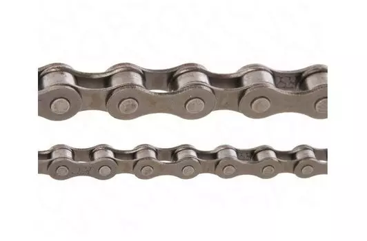 Цепь велосипедная YQC M410, 1/2х1/8", 1-скоростная, 114 звеньев,с замком, в коробке, 00-170127