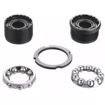 Чашка каретки велосипедная под квадрат, Kenli, подшипники 1/4х9х2шт, влагозащитная, сталь, KL-B31