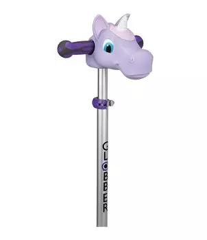 Насадка на руль самоката Globber "Единорог", фиолетовый, 527-103