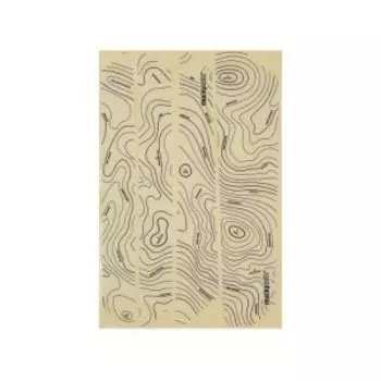 Комплект защитных наклеек Mucky Nutz Stay Skinz Contours, для верхнего/нижнего пера, Matt, MN0196