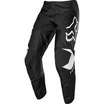 Велоштаны подростковые Fox 180 Prix Youth Pant, Black/White, 2020