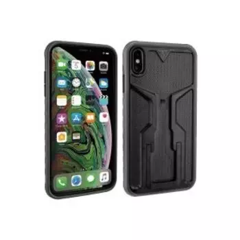Чехол для смартфона TOPEAK RIDECASE ONLY, WORKS WITH iPHONE XS MAX, черно-серый, TRK-TT9858BG