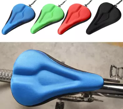 Чехол на седло для велосипеда с гелевой вставкой Forward, синий, GEL-10blue