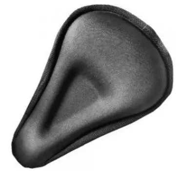 Чехол на седло гелевое Vinca Sport, размер 260*160мм, вес 150гр, черный, XD 03