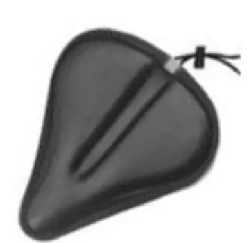 Чехол на седло гелевое Vinca Sport, размер 270*240мм, вес 270гр, черный, XD 43