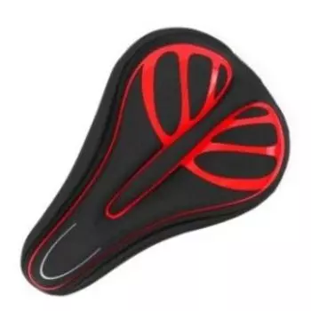 Чехол на седло гелеый Vinca Sport , размер 280*200мм, вес 220гр, черный, XD 53