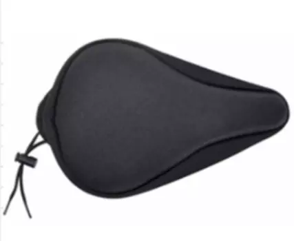 Чехол на седло VINCA SPORT, черный, гелевый, размер 270*180мм, вес 170гр, XD 06