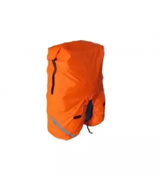 Чехол-накидка TRIX на велорюкзак (сумку-штаны), водонепроницаемый, 30-50 л, оранжевый, нв050.050.4.1