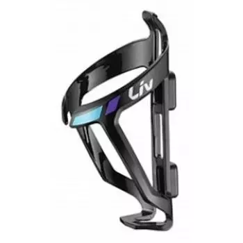 Флягодержатель велосипедный Giant LIV PROWAY, пластик, черный/пурпурный, 490000064