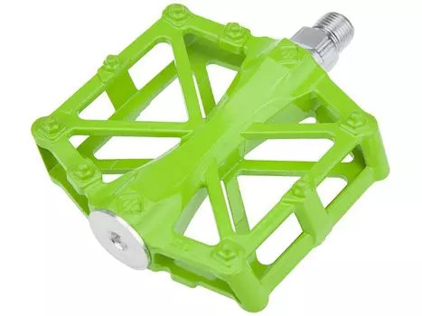 Педали MALAGE CK36, 92х94,5х15мм, ось CrMo, алюминиевые, зеленые, mlg-CK36 green