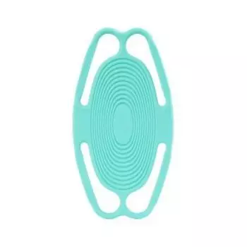 Держатель BONE BIKE TIE 5 PRO Turquoise, силиконовый, на вынос, универсальный, антивибрационный материал, 07-240527