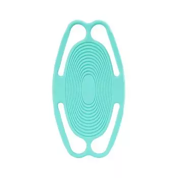 Держатель BONE BIKE TIE 5 Turquoise, силиконовый, на руль, универсальный, антивибрационный материал, 07-240517