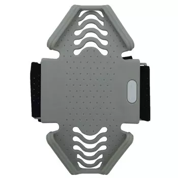 Держатель для смартфона Bone Collection RUN TIE, силикон, на руку, S, 4.0'-6.5', серый, 07-185013