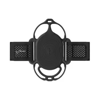 Держатель для смартфона BONE GARMIN 4.7'-7.2' RUN TIE 2 силикон. НА РУКУ (размер L) крепление, черный , 07-210430