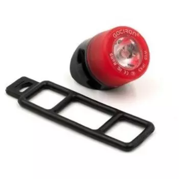 Фонарь задний GACIRON W05, 5lm, 1диод, 2 батареи CR2032, угол 220 градуса, 22гр, черный, W05