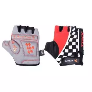 Велоперчатки TRIX LCL-6586-RED, детские, красный