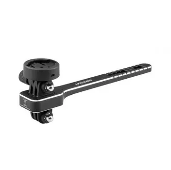 Держатель GACIRON алюминиевый, прямой, под болты в штатное место руля, универсальный для фары/компьютера, 07-300083