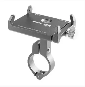 Держатель GUB для смартфона алюминиевый на руль/вынос 20-31,8мм, регулировки ширины 55-100мм, PRO1, 09-300174