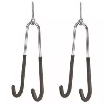 Держатель вело BIKEHAND YC-27S, до 25кг, к потолку, комплект 2 крюка, 6-230050