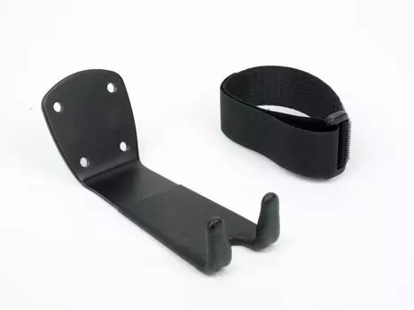 Держатель велосипедный AUTHOR CC W25, настенный, крепление за педаль, с антицарапающим покрытием, со стяжкой, 8-10003230