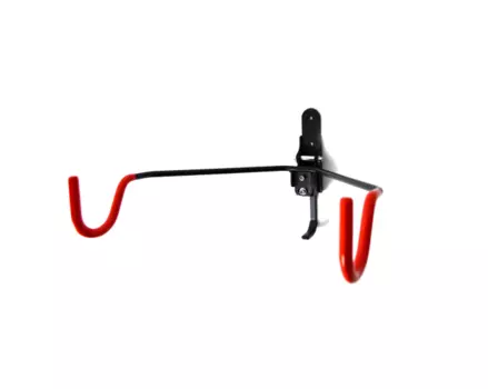 Держатель велосипедный HORST H025A, настенный, до 20 кг, сталь, широкий, складной, 00-170348