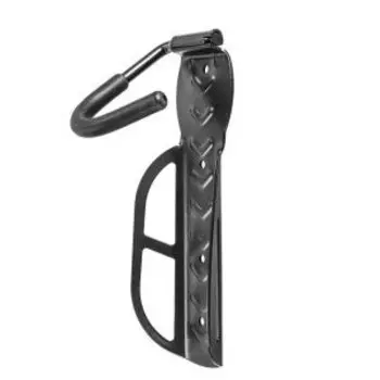 Держатель велосипедный HORST H073, настенный торцевой "ВЕРТИКАЛЬНЫЙ" сталь, черный, 00-171505