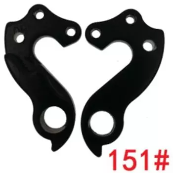 Держатель велосипедный "петух" Haiwey №151, с болтом, черный, 151