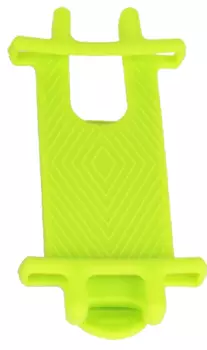 Держатель велосипедный Vinca Sport для мобильного телефона Vinca Sport 4"-6", силиконовый, зеленый, VH 08 green