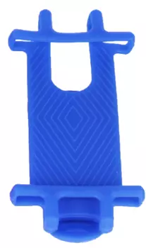 Держатель велосипедный Vinca Sport для мобильного телефона Vinca Sport 4"-6", силиконовый, синий, VH 08 blue