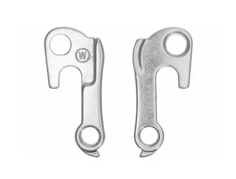 Держатель заднего переключателя (петух) TRIX, для KHS, GT, Mongoose, алюминиевый, серебристый, GH-017