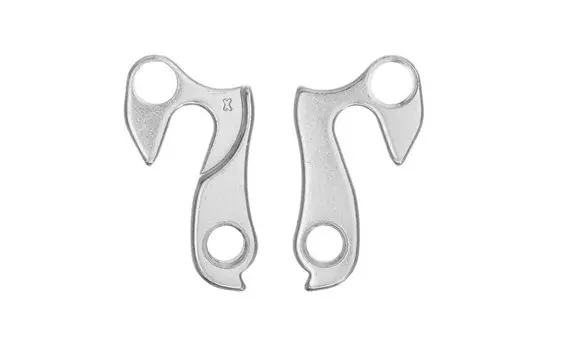 Держатель заднего переключателя (петух) TRIX, для Norco, Felt, Commencal, алюминиевый, серебристый, GH-033