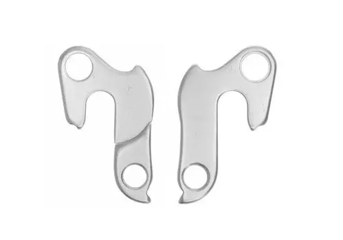 Держатель заднего переключателя (петух) TRIX, для велосипедов Author Basic, Haro, алюминиевый, серебристый, GH-005