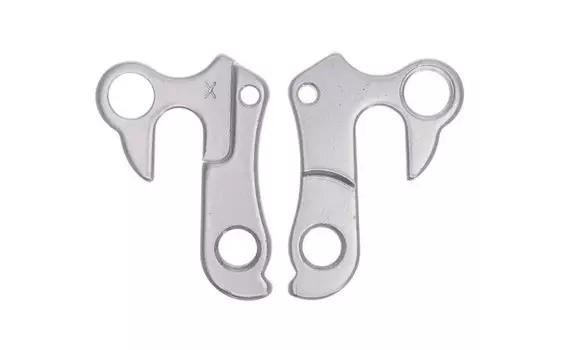 Держатель заднего переключателя (петух) TRIX, для велосипедов Bianchi, Colnago, алюминиевый, серебристый, GH-021