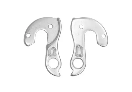 Держатель заднего переключателя (петух) TRIX, для велосипедов Fuji, Corratec, алюминиевый, серебристый, GH-119