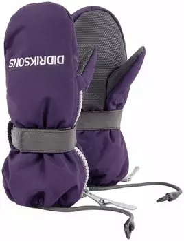 Детские варежки Didriksons BIGGLES ZIP, фиолетовый, 501946