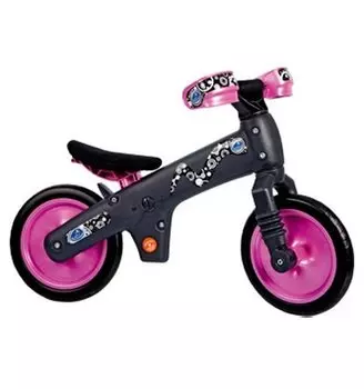 Беговел детский BELLELLI B-BIP, GBE00005 (Чёрно-розовый)