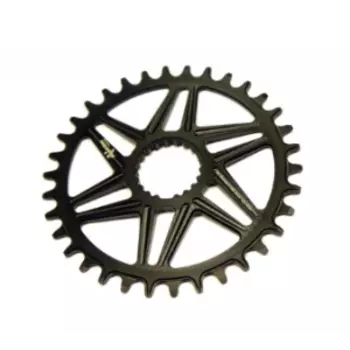 Звезда велосипедная Neutrino Shimano DM, смещение 6мм, круг, 34t, черный, NCSHMN6R34BK