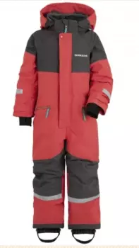 Детский комбинезон DIDRIKSONS CORNELIUS KID'S COVERALL, розово-оранжевый, 503833 (Размер: 100 )