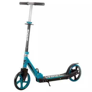 Детский самокат NOVATRACK POLIS, 200P.POLIS.GN22, складной, сине-зеленый, SX23721