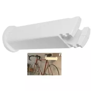 Устройство настенное Peruzzo COOL BIKE RACK, универсальное, для хранения велосипеда, белое, 405