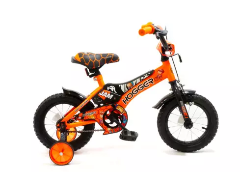 Детский велосипед HOGGER JAM 12" 2021, HG-JA12P (Возраст: 2-4 года (Рост: 80-100 см), Цвет: фиолетовый)