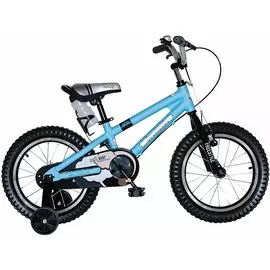 Детский велосипед Royal Baby Freestyle Alloy 14" (Возраст: 3-5 лет (Рост: 195-130см), Цвет: синий)