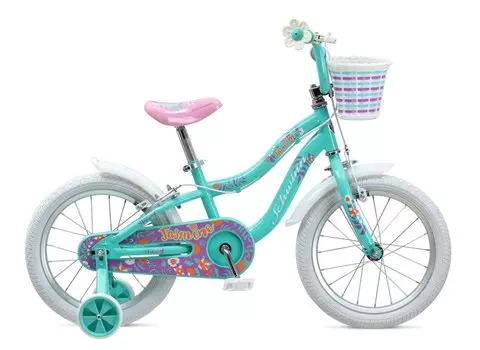 Детский велосипед Schwinn Jasmine caliper brake, 16" 2021 (Возраст: 3-7 лет (Рост: 97-122 см), Цвет: Mint)