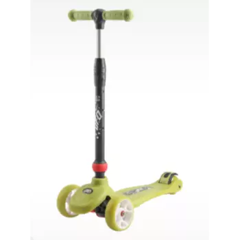 Самокат Tech Team, UFO 1/4 (NP000896), трехколесный, детский, зеленый, 4000