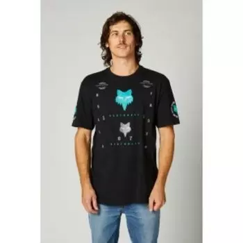 Футболка велосипедная Fox Mawlr SS Premium Tee, Black, 2021